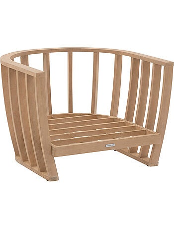 Fauteuil de jardin en aluminium et corde tressée LEMINDO