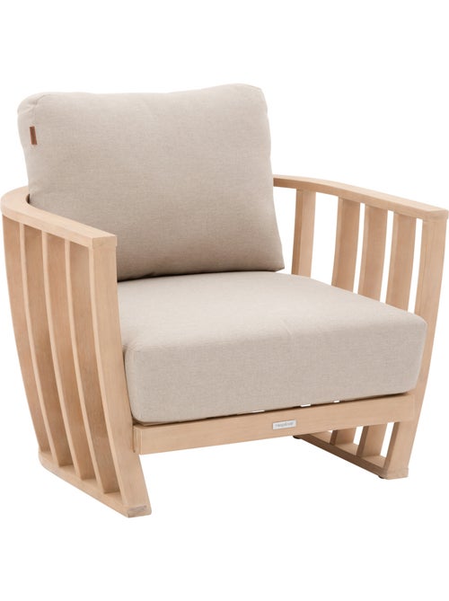 Fauteuil de jardin en aluminium et corde tressée LEMINDO - Kiabi