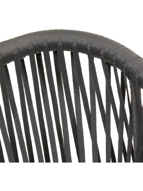 Fauteuil de jardin en aluminium et corde tressée ORIENGO - Kiabi Fauteuil de jardin en aluminium et corde tressée ORIENGO - Kiabi