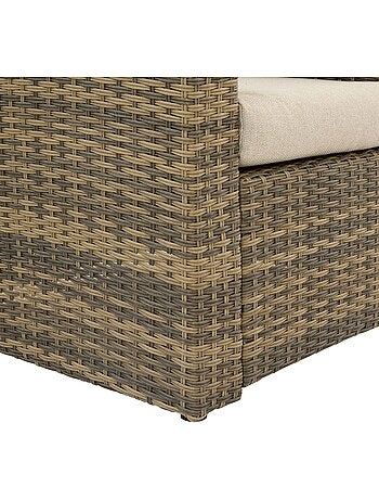 Fauteuil de jardin en aluminium et résine SELENIM