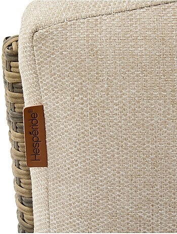 Fauteuil de jardin en aluminium et résine SELENIM