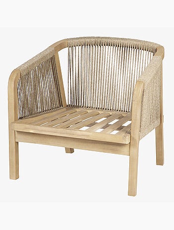 Fauteuil de jardin en bois d'acacia PAPOUASIE