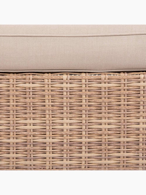 Fauteuil de jardin en résine tressée mooréa - Kiabi