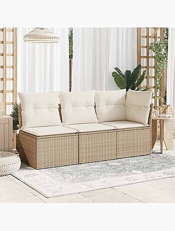 Fauteuil de jardin modulaire avec rangement