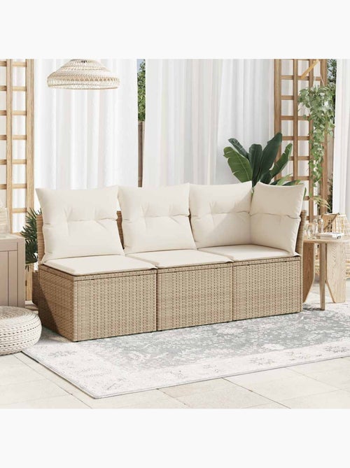 Fauteuil de jardin modulaire avec rangement - Kiabi Fauteuil de jardin modulaire avec rangement - Kiabi