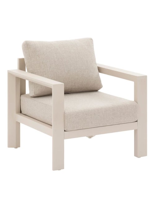 Fauteuil de salon de jardin en aluminium EVASION - Kiabi Fauteuil de salon de jardin en aluminium EVASION - Kiabi