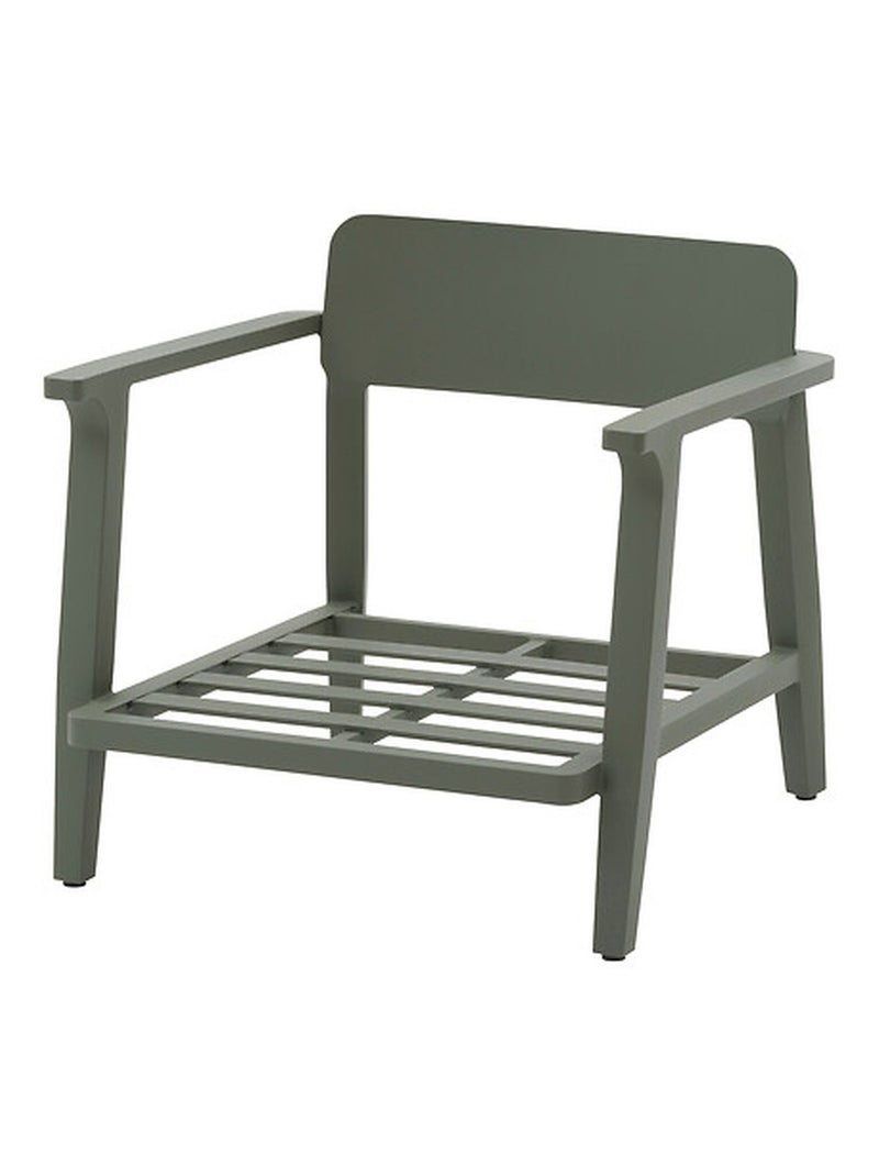 Fauteuil de salon de jardin en aluminium PULPY Vert - Kiabi