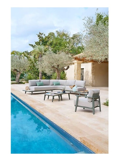 Fauteuil de salon de jardin en aluminium PULPY - Kiabi