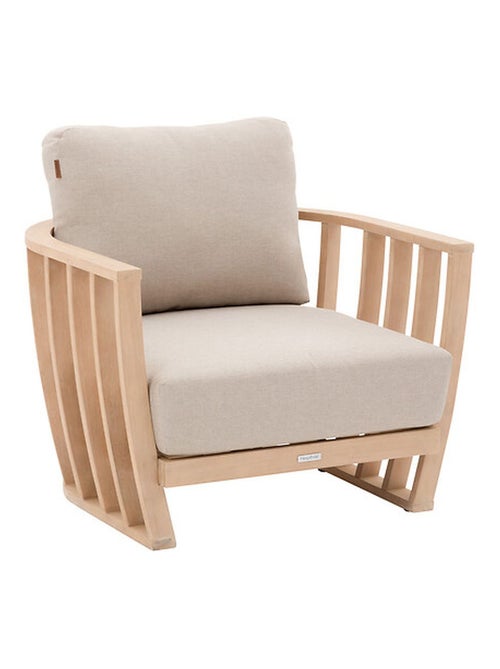 Fauteuil de salon de jardin en bois LEMINDO - Kiabi
