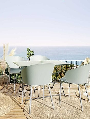 Fauteuil design à coque Alison