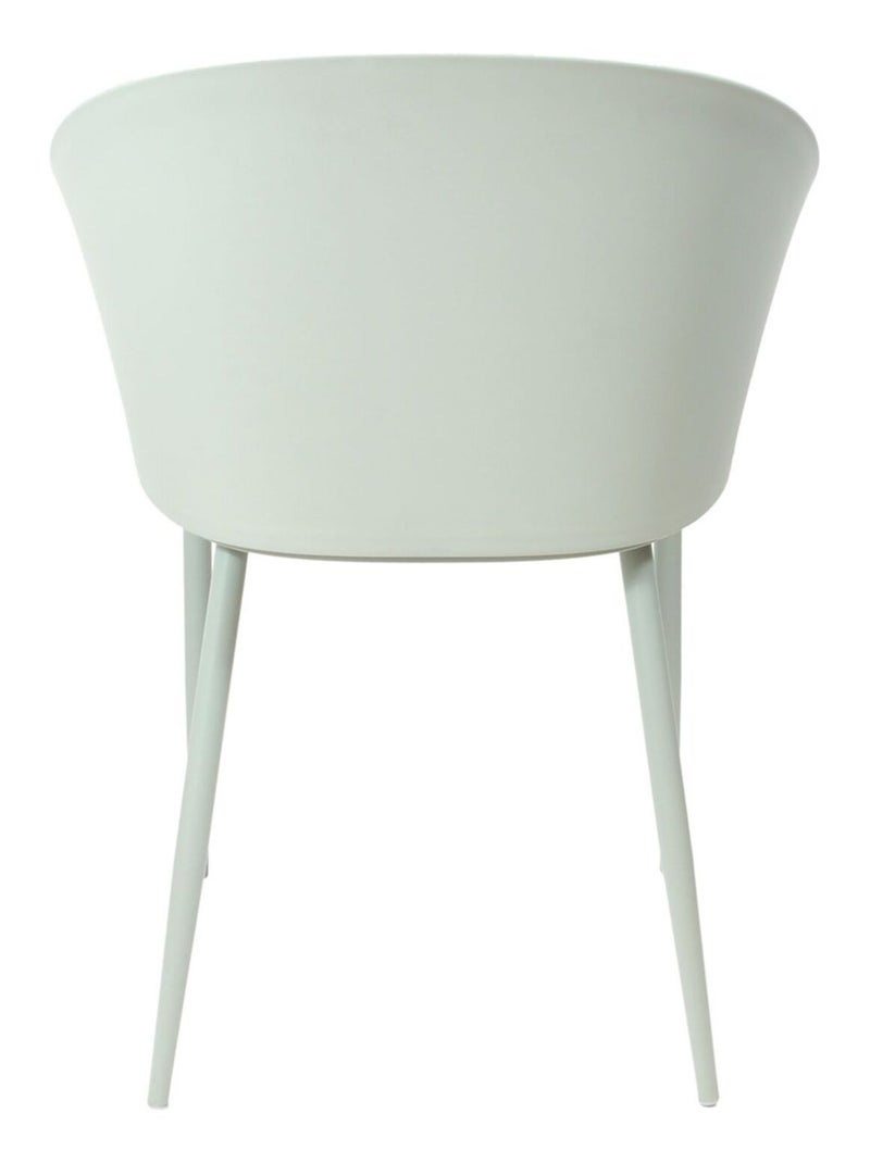 Fauteuil design à coque ALISON Vert - Kiabi