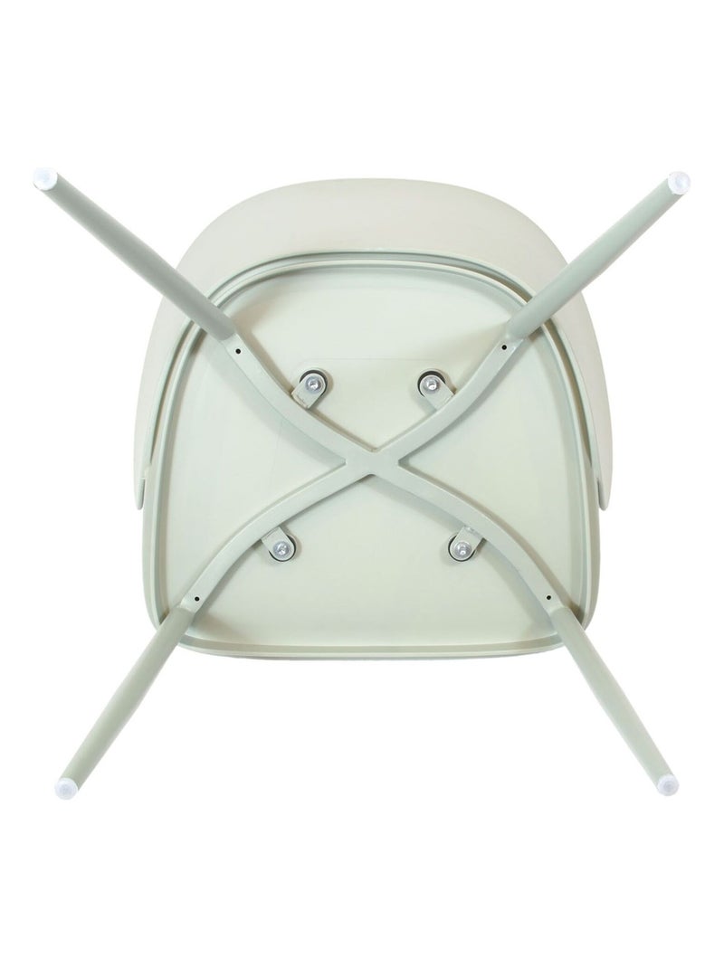 Fauteuil design à coque ALISON Vert - Kiabi
