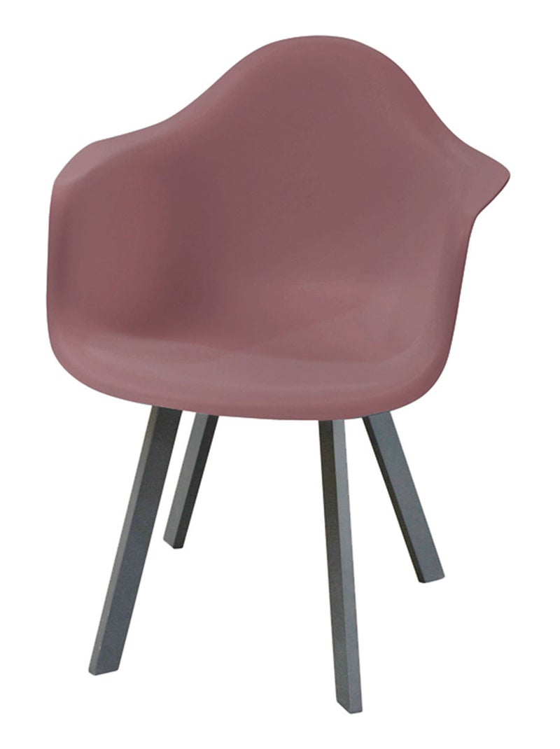 Fauteuil en forme de coque Rouge - Kiabi
