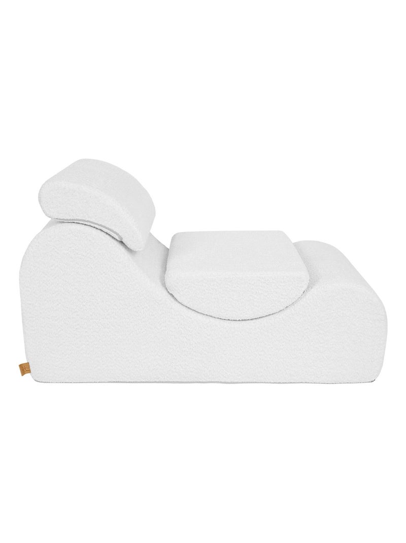 Fauteuil Enfant - Canapé et Chauffeuse pour Enfants Blanc Blanc - Kiabi