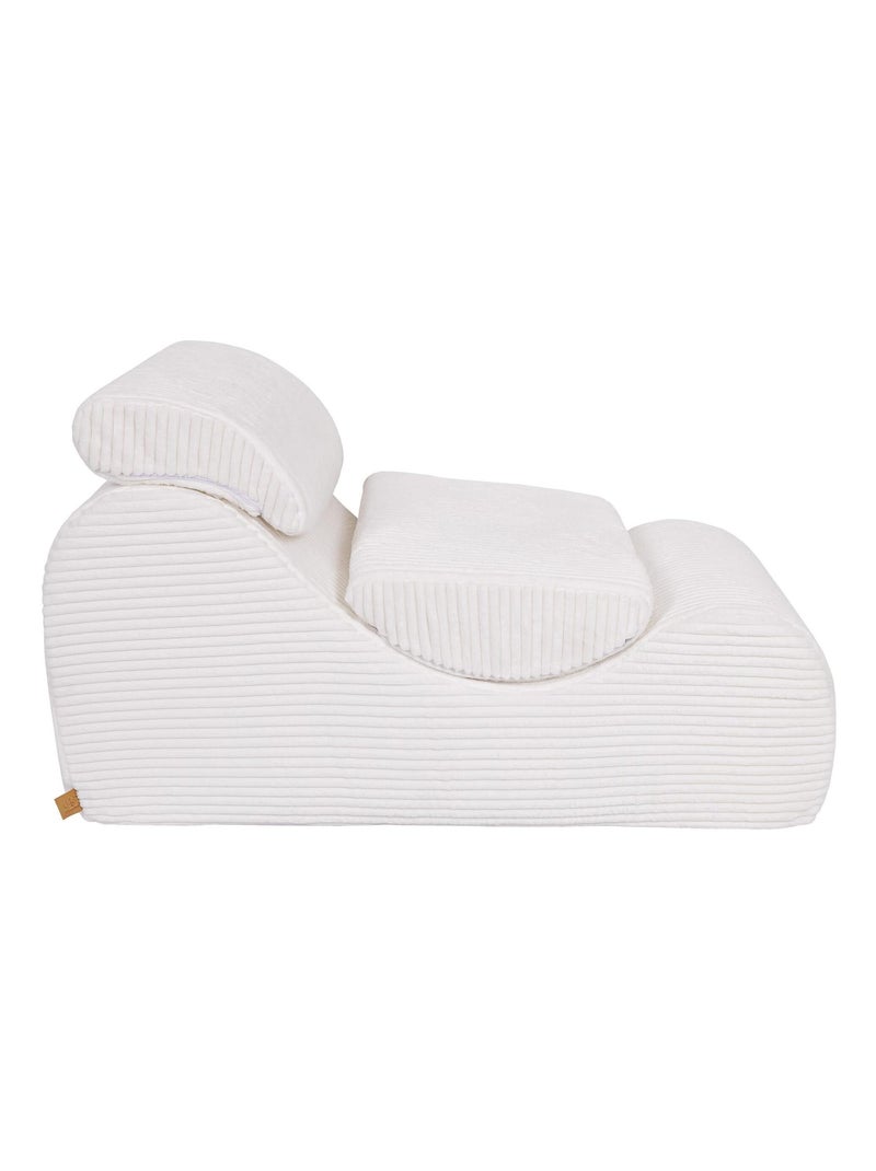 Fauteuil Enfant - Canapé et Chauffeuse pour Enfants Blanc - Kiabi