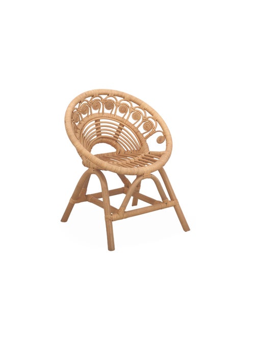 Fauteuil enfant bohème rotin Alice - Kiabi