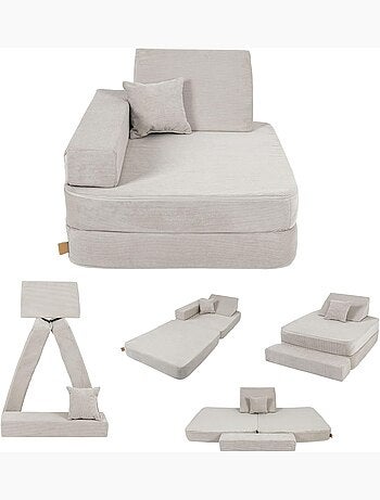 Fauteuil enfant convertible en couchage d’appoint