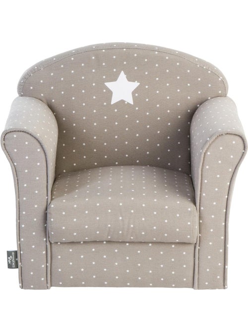 Fauteuil enfant en coton motifs étoiles CLUB - Kiabi