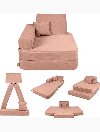 Fauteuil enfant convertible en couchage d’appoint
