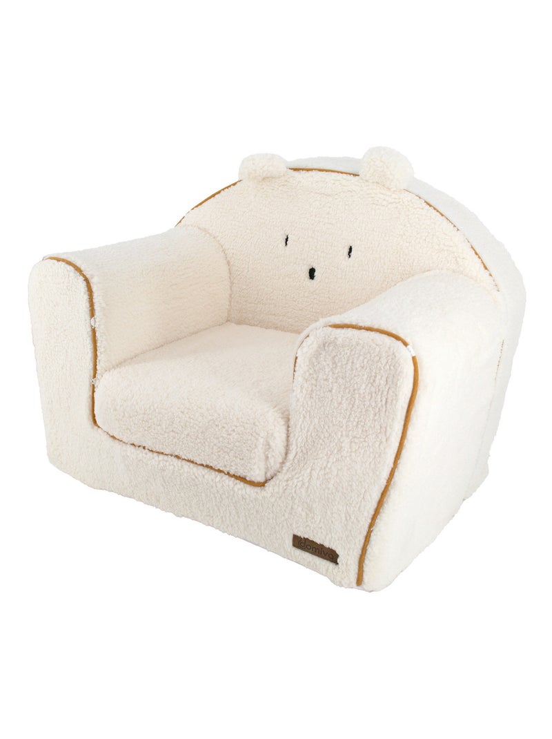 Fauteuil enfant ourson convertible Beige - Kiabi