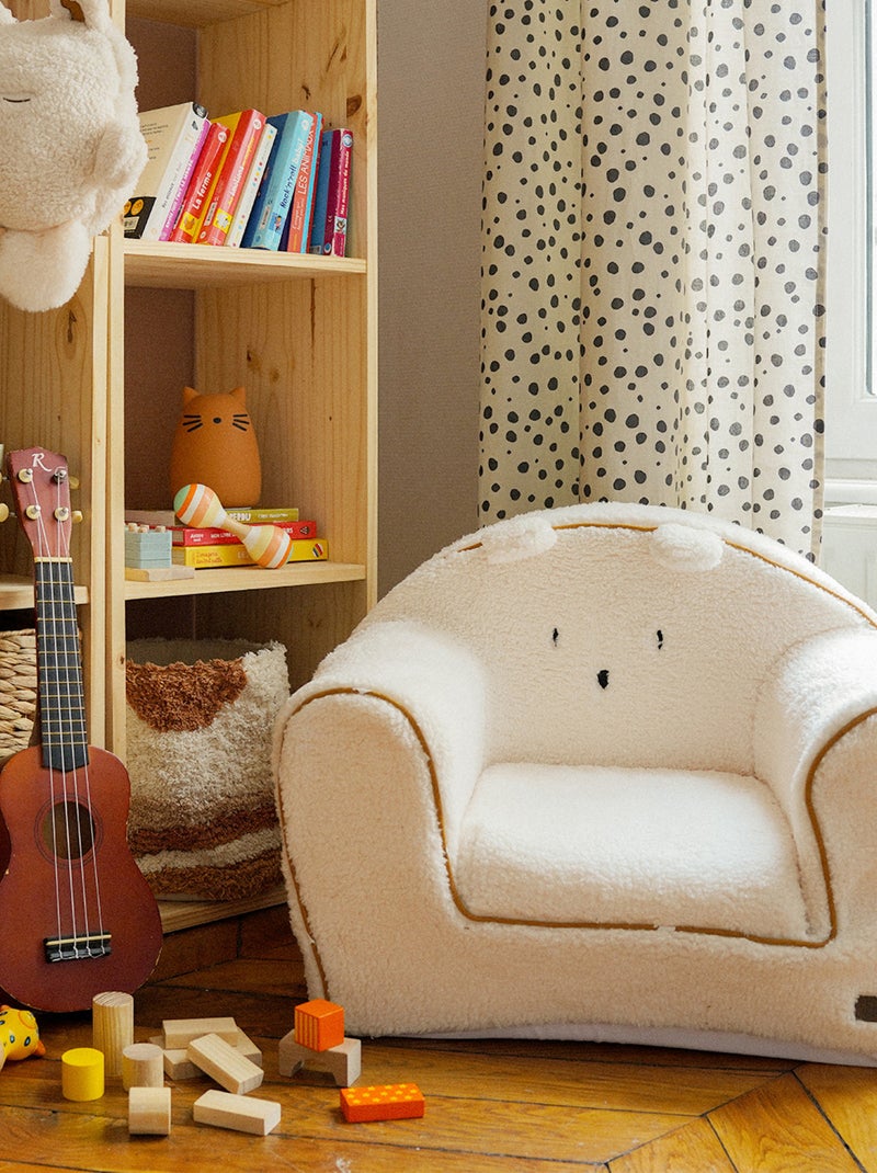 Fauteuil enfant ourson convertible Crème - Kiabi