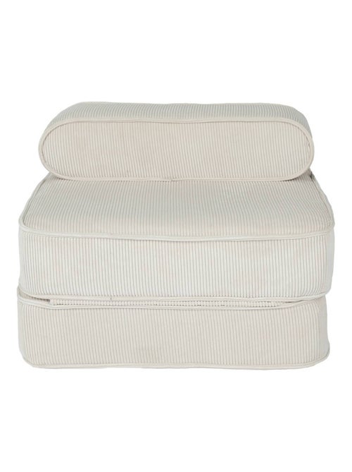 Fauteuil enfant velours côtelé dépliable Imani - Kiabi