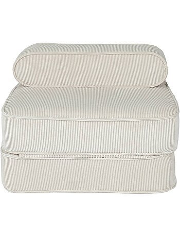 Fauteuil enfant velours côtelé dépliable imani