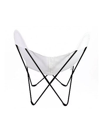 Fauteuil extérieur "Papillon" en toile batyline