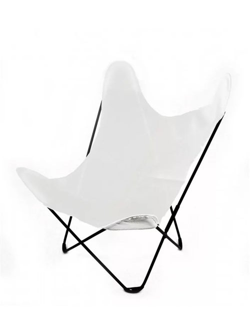 Fauteuil extérieur "Papillon" en toile batyline - Kiabi