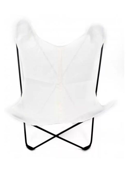 Fauteuil extérieur "Papillon" en toile batyline - Kiabi