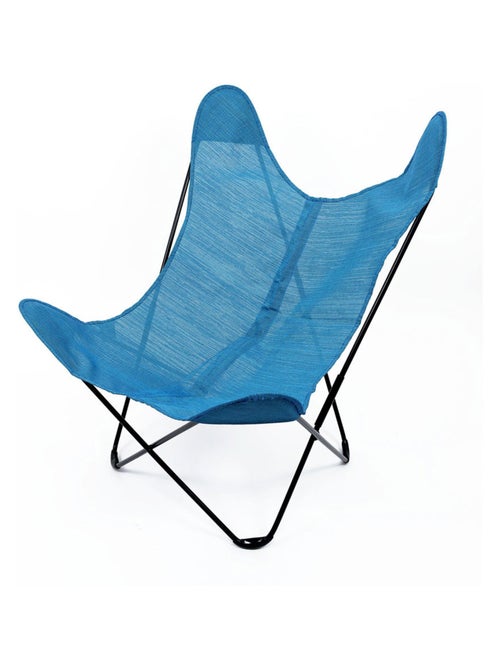 Fauteuil extérieur "Papillon" en toile batyline - Kiabi