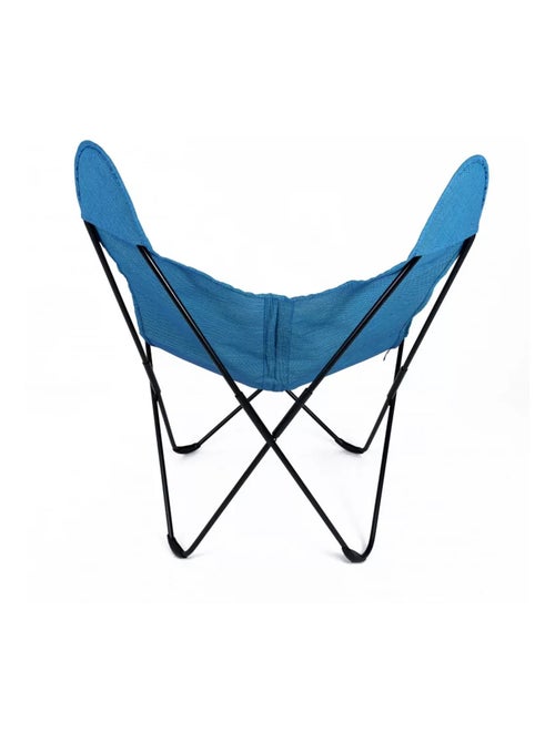 Fauteuil extérieur "Papillon" en toile batyline - Kiabi