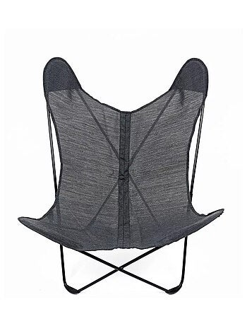 Fauteuil extérieur "Papillon" en toile batyline