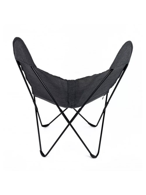 Fauteuil extérieur "Papillon" en toile batyline - Kiabi