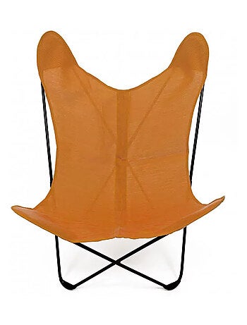 Fauteuil extérieur "Papillon" en toile batyline