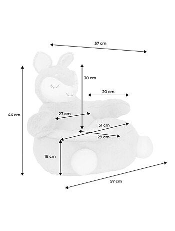 Fauteuil faon pour enfant Ava
