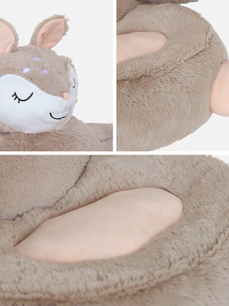 Fauteuil faon pour enfant Ava Taupe - Kiabi
