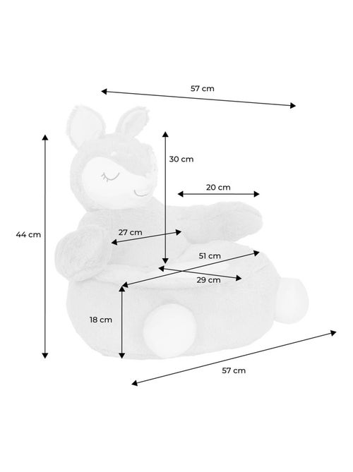 Fauteuil faon pour enfant Ava - Kiabi