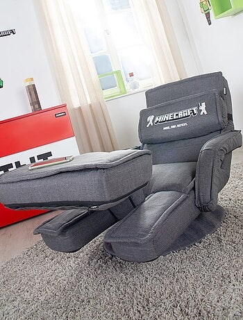 Fauteuil gaming 360° dossier inclinable et accoudoirs 'Minecraft' ROBA