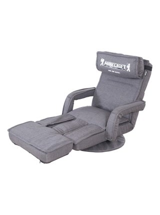 Fauteuil gaming rotatif à 360° avec dossier inclinable et accoudoirs 'Roba' - Minecraft