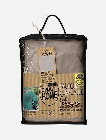 Fauteuil gonflable extérieur