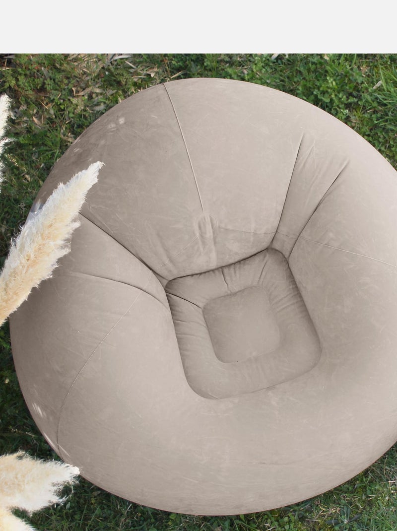 Fauteuil gonflable extérieur Beige - Kiabi