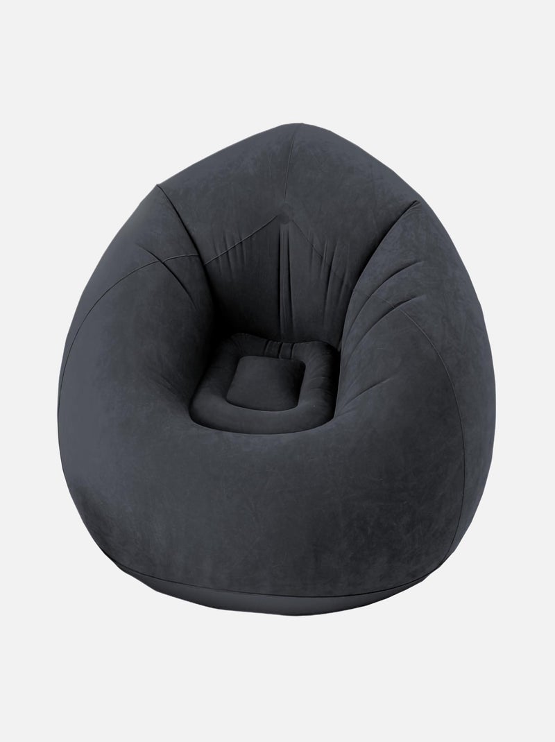 Fauteuil gonflable extérieur gris anthracite - Kiabi