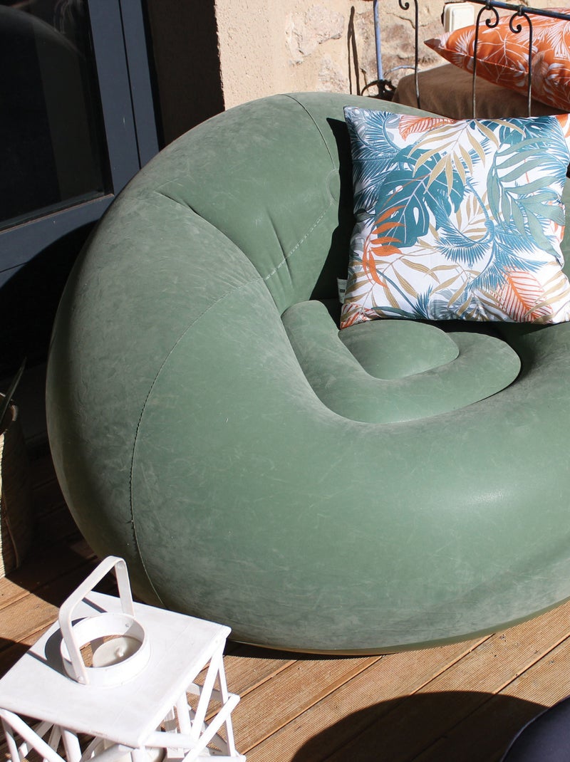 Fauteuil gonflable extérieur Vert - Kiabi