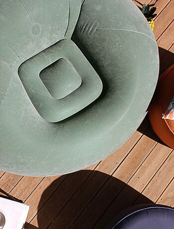 Fauteuil gonflable extérieur