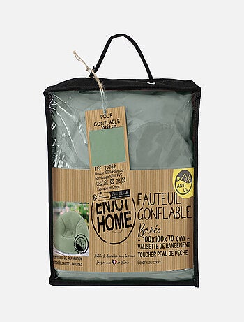 Fauteuil gonflable extérieur