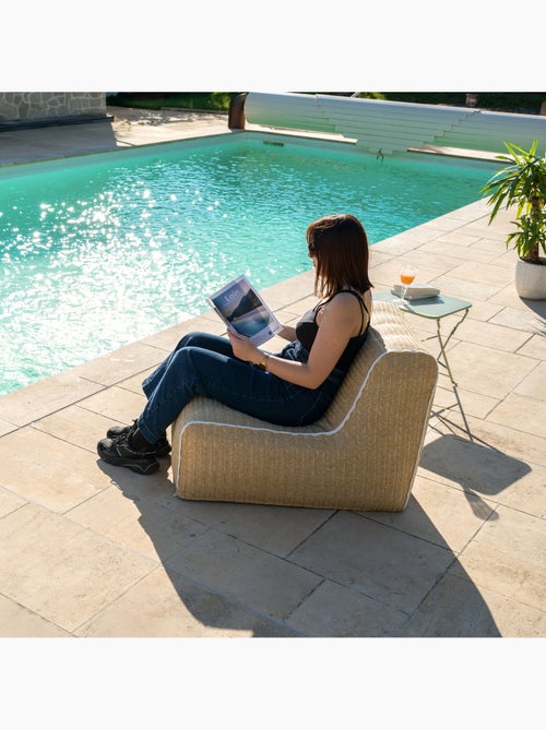 Fauteuil gonflable modulable pour extérieur déhoussable FORMENTERA - Kiabi
