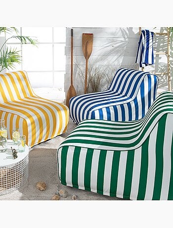Fauteuil gonflable SUMMER STRIPES