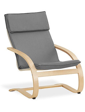 Fauteuil inclinable avec repose-pieds Natural