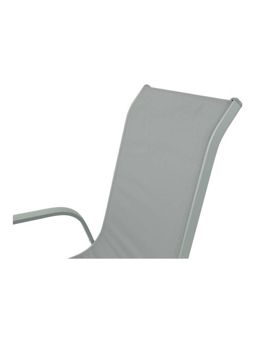 Fauteuil jardin Alu/Textilène - Lot de 2 - Kiabi